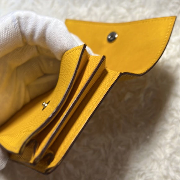 Hermès Box Card Case Silver Hardware Calf Leather Business Holder - Picture 7 of 13